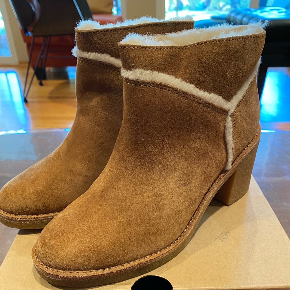 New in Box. UGG Kasen winter boots with lined. Size 6.